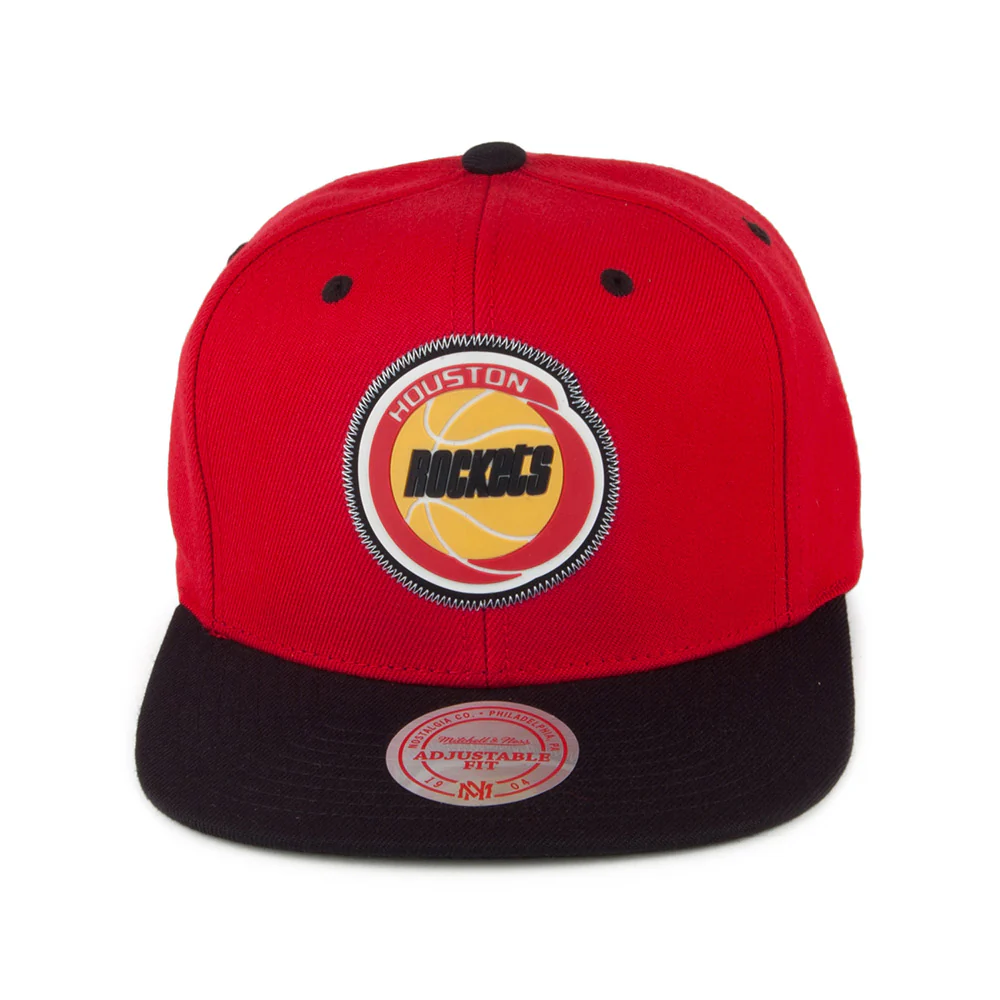 Mitchell & Ness Houston Rockets - Zig Zag - Rot-Schwarz - Image 2