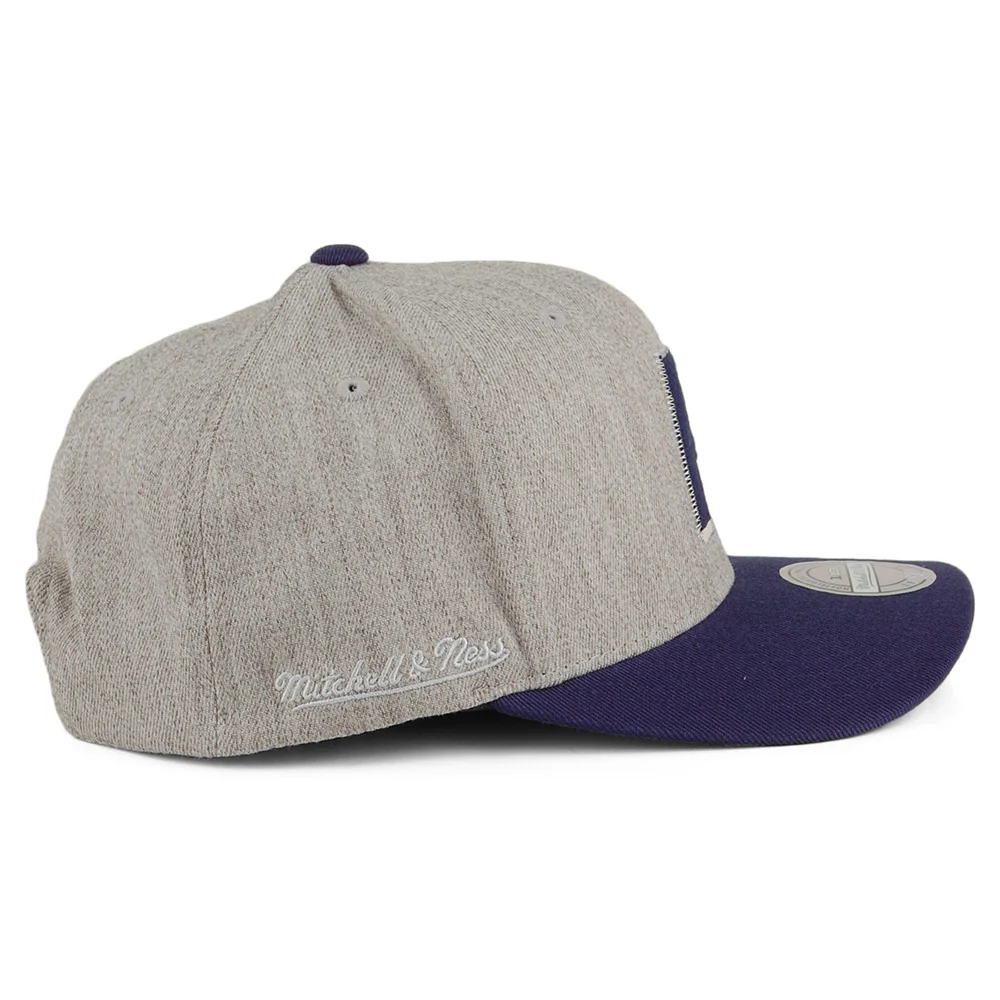 Mitchell & Ness Indiana Pacers Snapback Cap - Hometown - Grau-Marineblau - Image 3