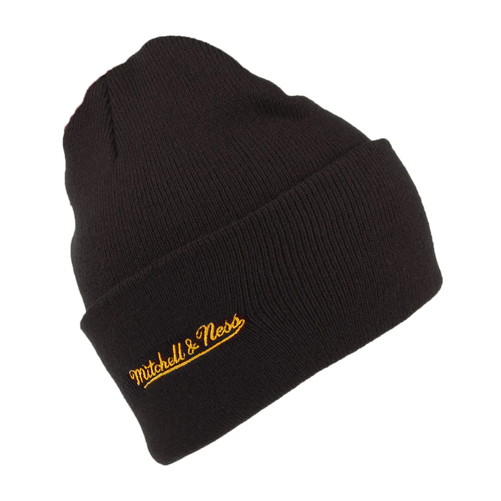 Mitchell & Ness L.A. Lakers Beanie Mütze - NBA Team Logo Cuff Knit - Schwarz - Image 2