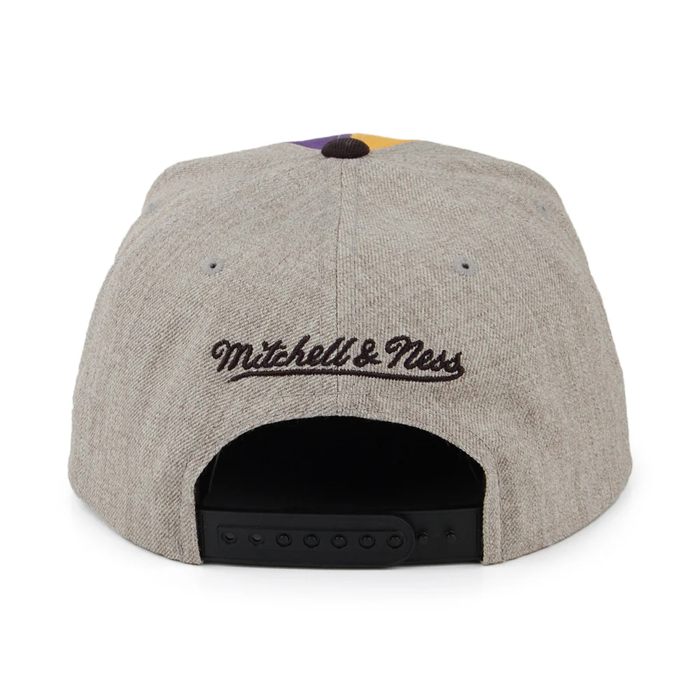 Mitchell & Ness L.A. Lakers Snapback Cap - Equip - Grau - Image 3