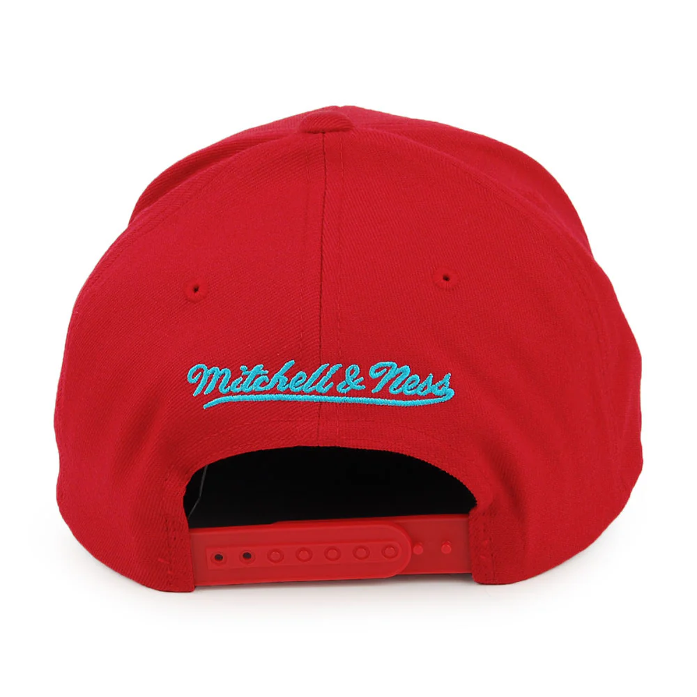 Mitchell & Ness L.A. Lakers Snapback Cap - Red/Teal - Rot - Image 3
