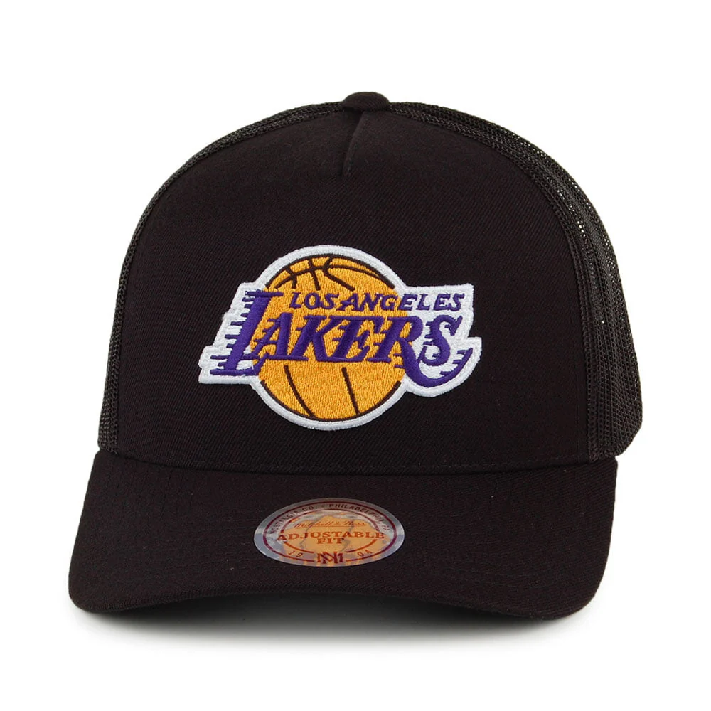 Mitchell & Ness L.A. Lakers Trucker Cap - Team Logo - Schwarz - Image 2