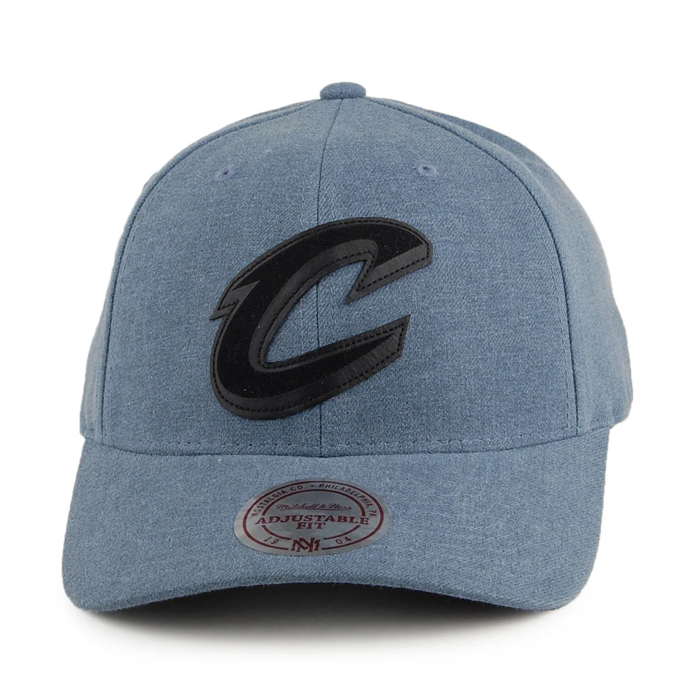 Mitchell & Ness Low Pro Cleveland Cavaliers Snapback Cap - Erode - Blau - Image 2