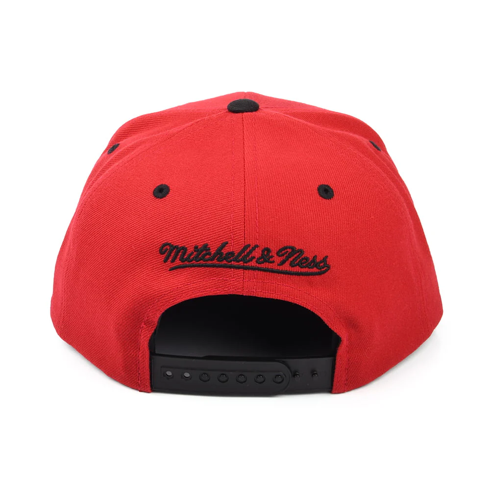 Mitchell & Ness Miami Heat Snapback Cap - NBA HWC Team Arch - Rot-Schwarz - Image 4