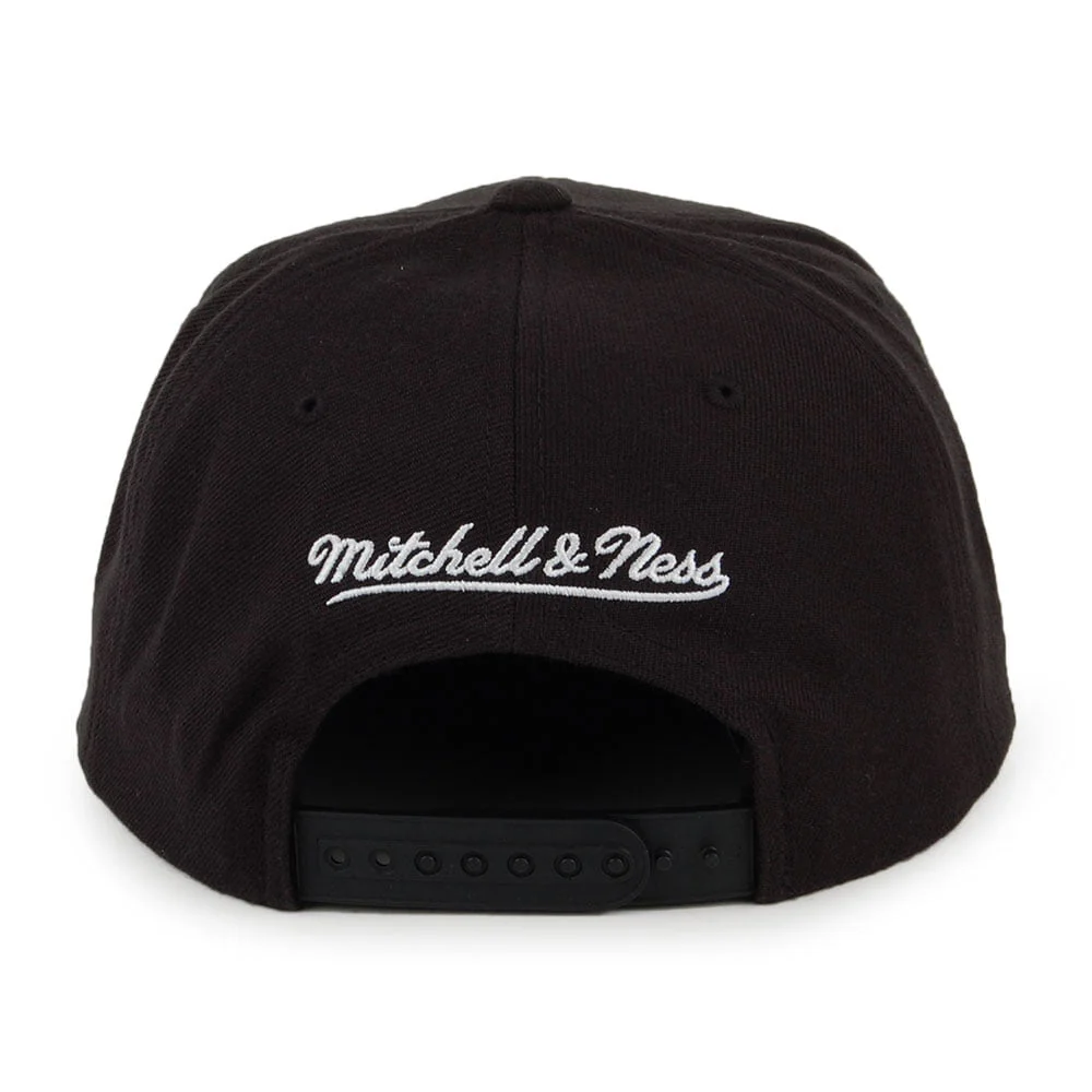 Mitchell & Ness Michigan State Spartans Snapback Cap - Core Wool Solid - Schwarz - Image 3