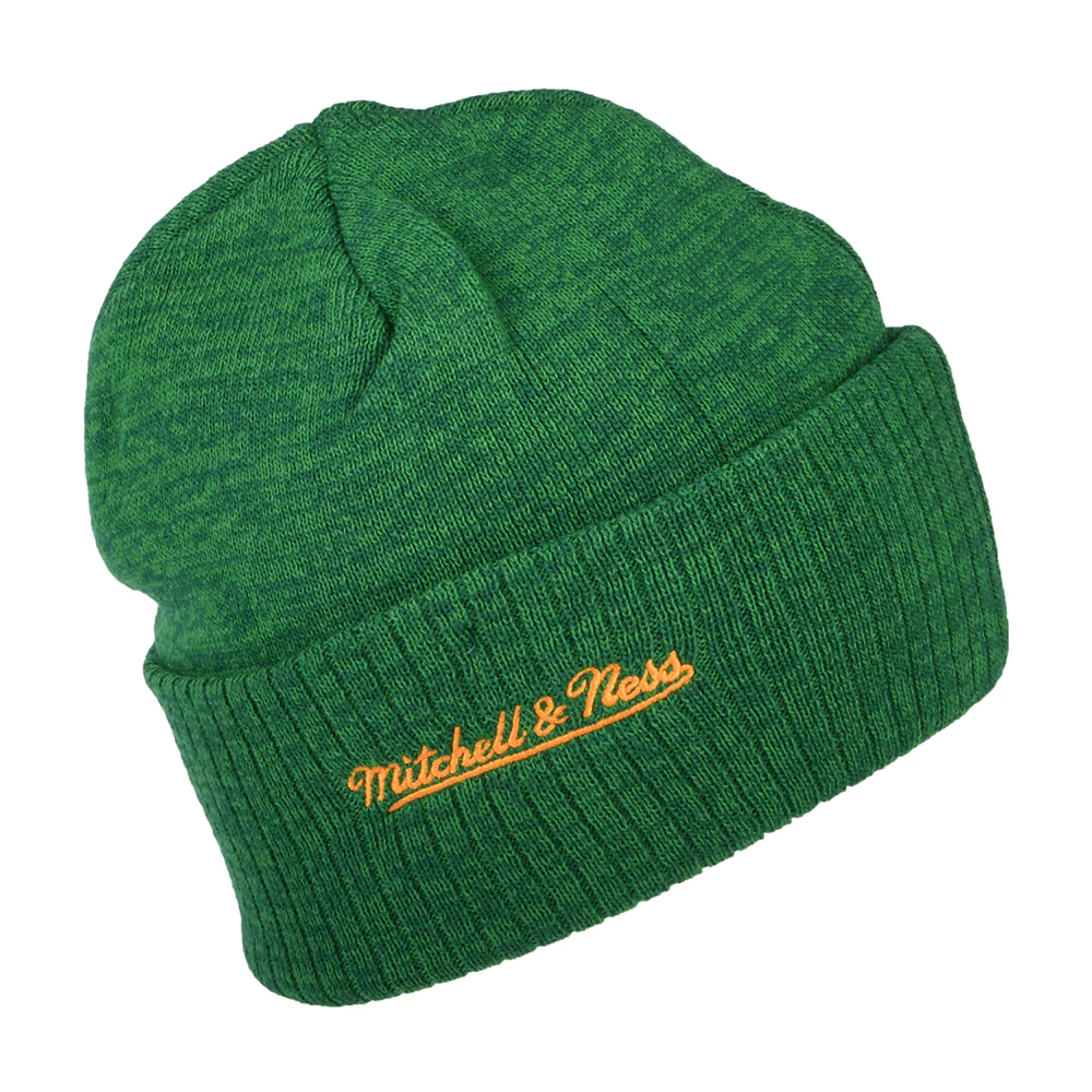 Mitchell & Ness Milwaukee Bucks Beanie Mütze - NBA Fandom Knit HWC - Grün - Image 2