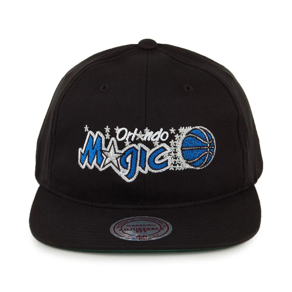 Mitchell & Ness Orlando Magic Snapback Cap - Team Logo Deadstock - Schwarz - Image 2