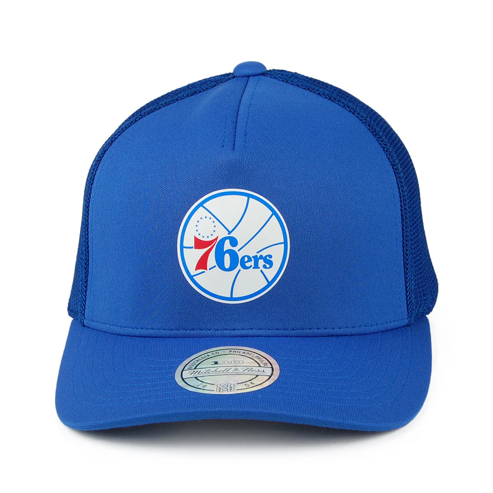 Mitchell & Ness Philadelphia 76ers Trucker Cap - Vintage Jersey - Blau - Image 2