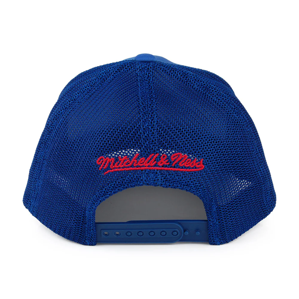 Mitchell & Ness Philadelphia 76ers Trucker Cap - Vintage Jersey - Blau - Image 3