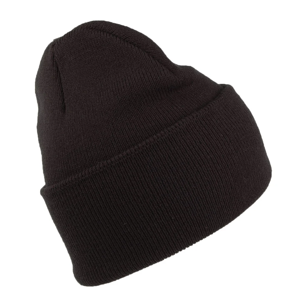 Mitchell & Ness Pinscript mit Umschlag gestrickt Beanie Mütze - Schwarz - Image 2