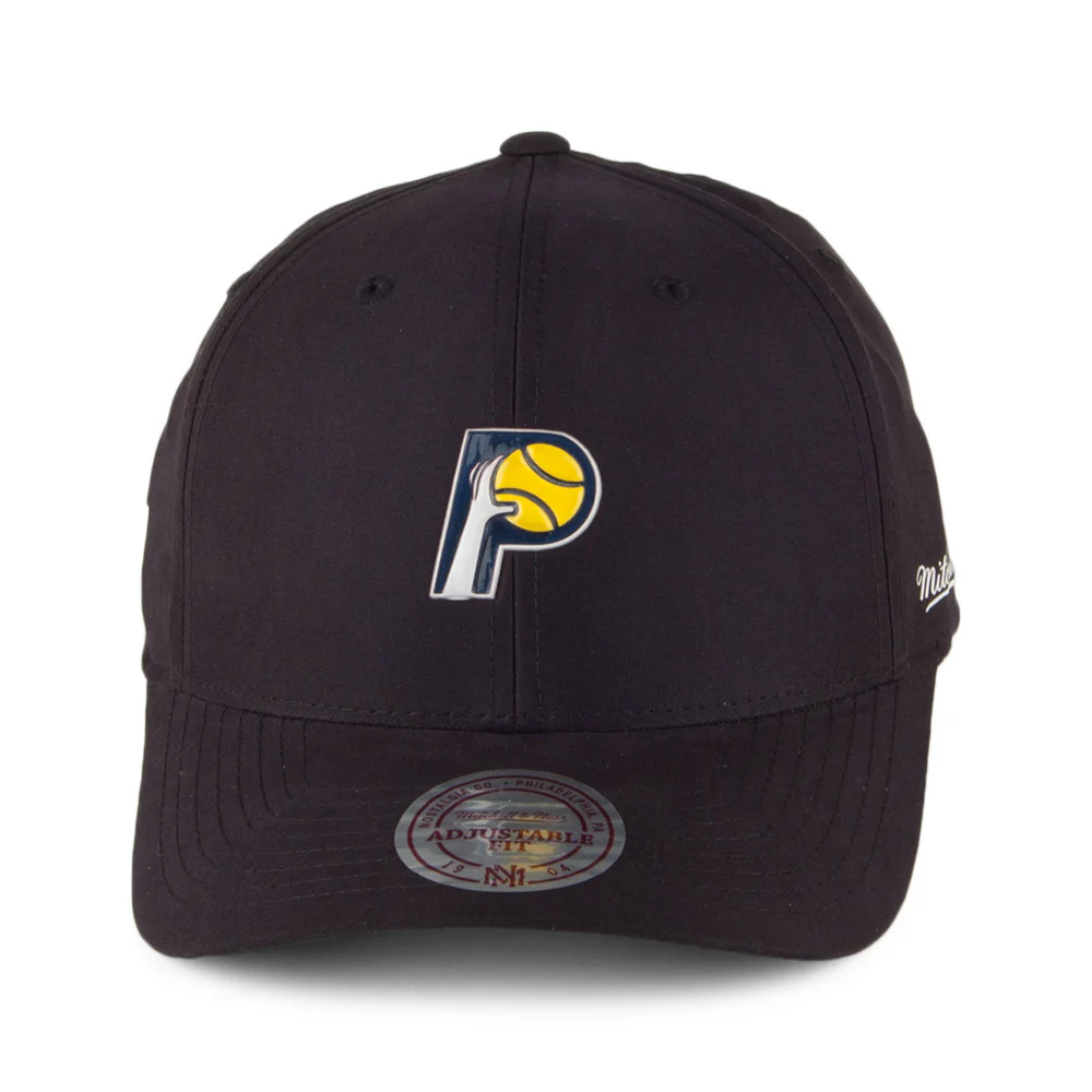 Mitchell & Ness Taped Indiana Pacers Snapback Cap - Schwarz - Image 2