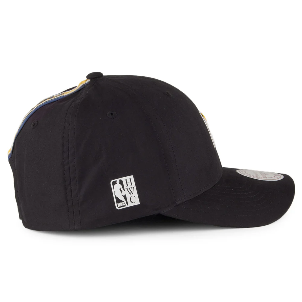 Mitchell & Ness Taped Indiana Pacers Snapback Cap - Schwarz - Image 3