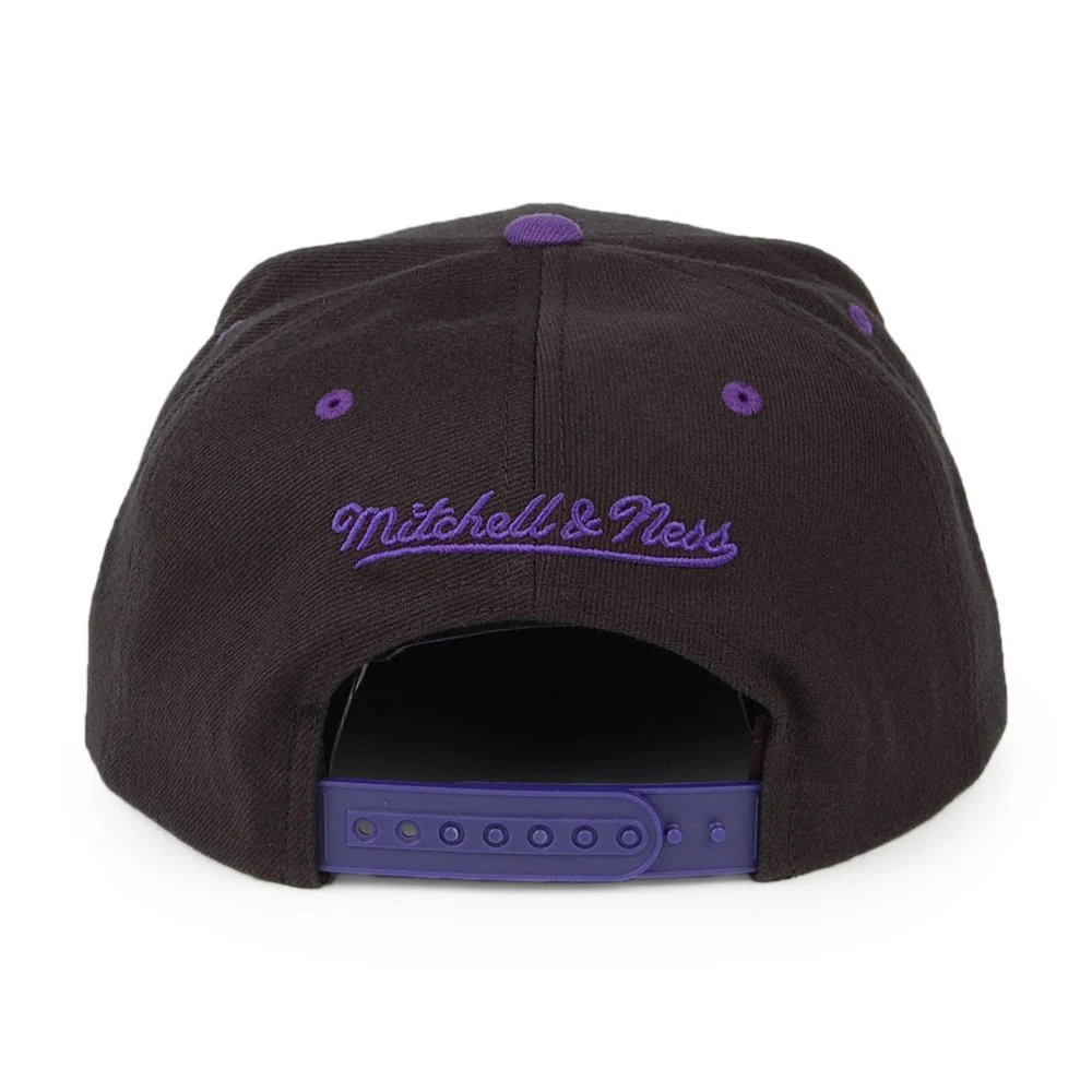 Mitchell & Ness Toronto Raptors Snapback Cap NBA Arch 2 Tone - Schwarz - Lila - Image 3