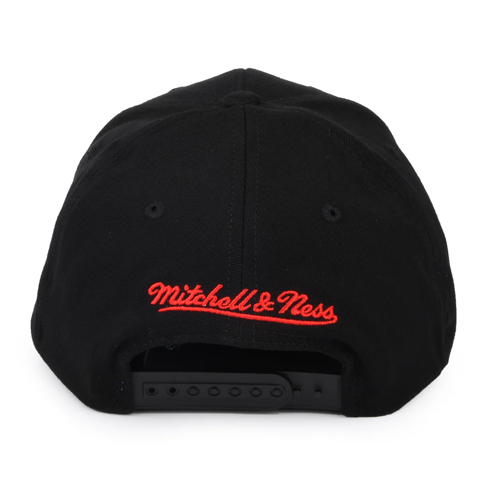 Mitchell & Ness Toronto Raptors Snapback Cap - NBA Team Ground Stretch - Schwarz - Image 3
