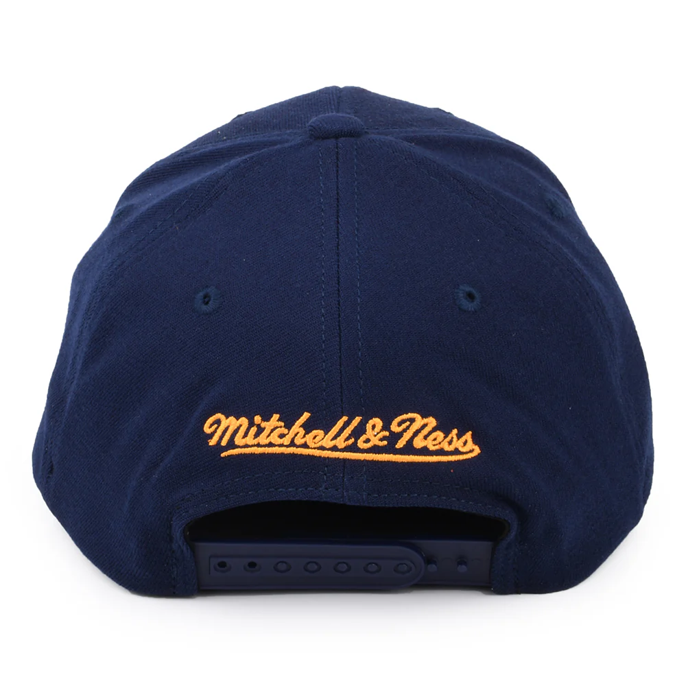 Mitchell & Ness Utah Jazz Snapback Cap - NBA Team Ground Stretch - Marineblau - Image 3