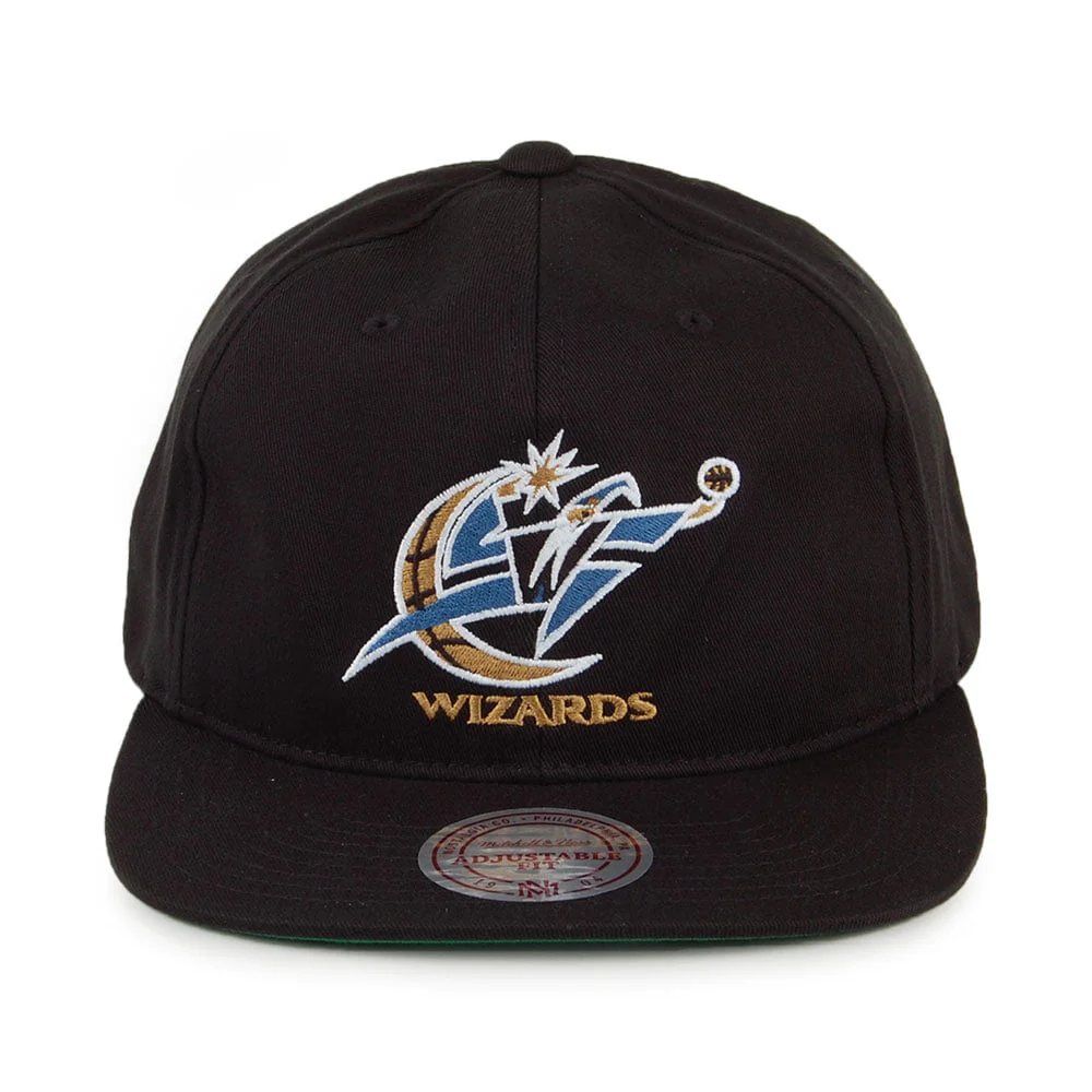 Mitchell & Ness Washington Wizards Snapback Cap - Team Logo Deadstock - Schwarz - Image 2