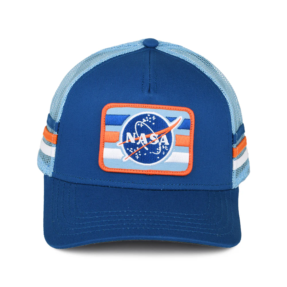 NASA Trucker Cap dreifarbig - Blau - Image 2