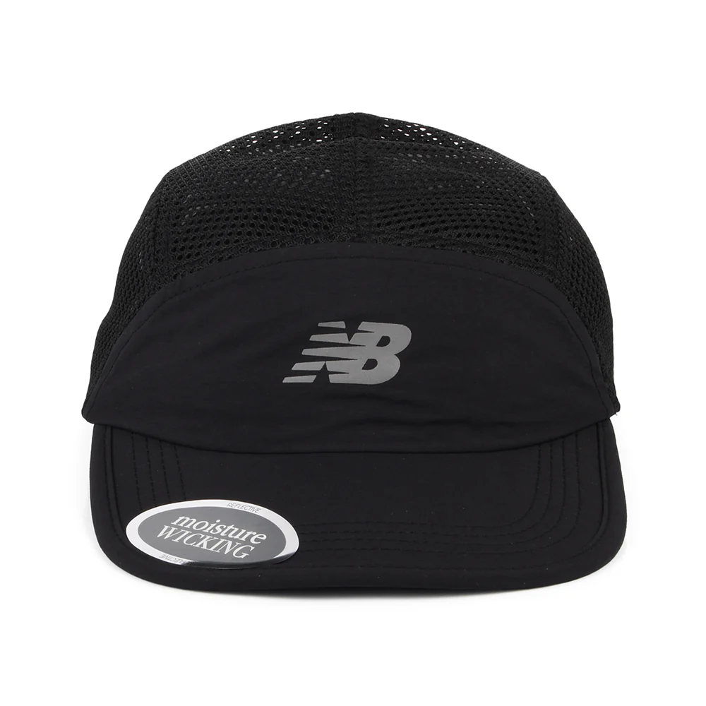 New Balance Air Flow Recycled 5 Paneelen Cap - Schwarz - Image 2