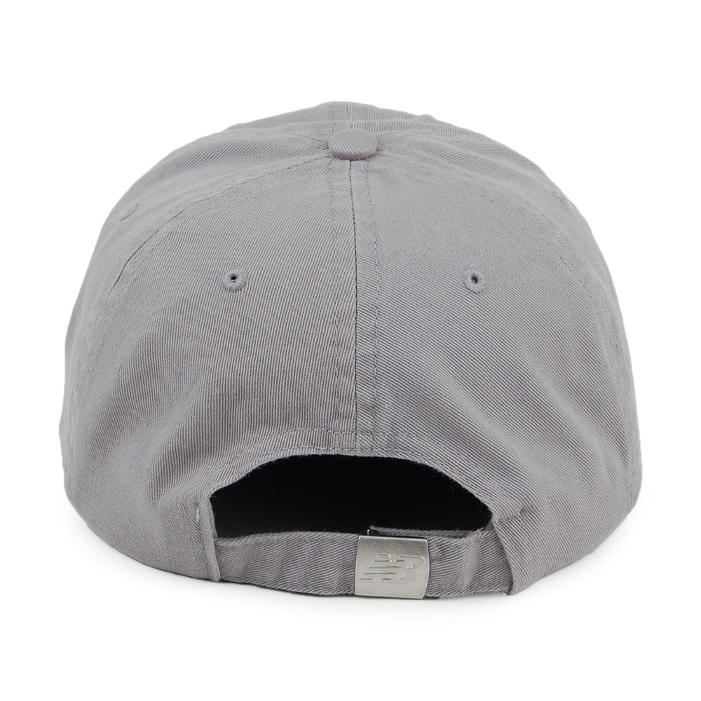 New Balance Classic NB Curved Brim Baseball Cap - Stahlgrau - Image 3