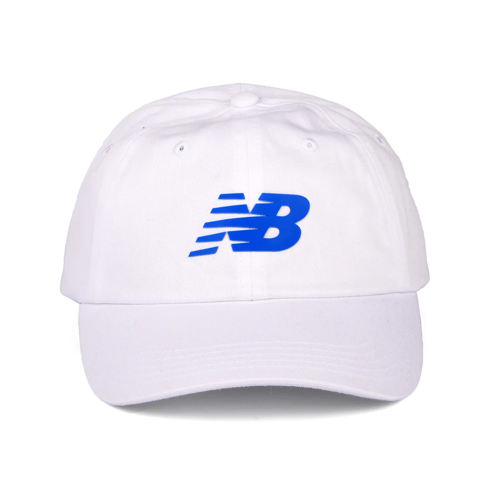 New Balance Curved Brim Snapback Cap - Weiß-Blau - Image 2