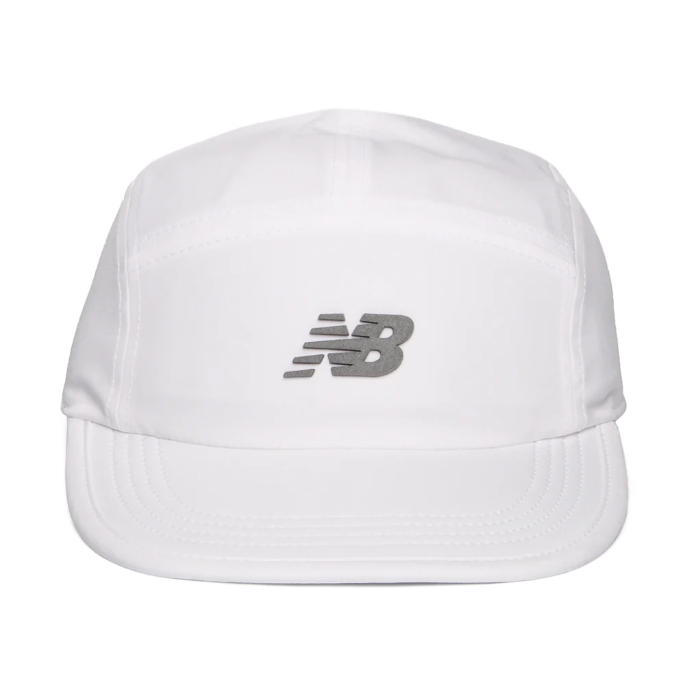 New Balance Damen Performance 5 Paneelen Cap - Weiß - Image 2