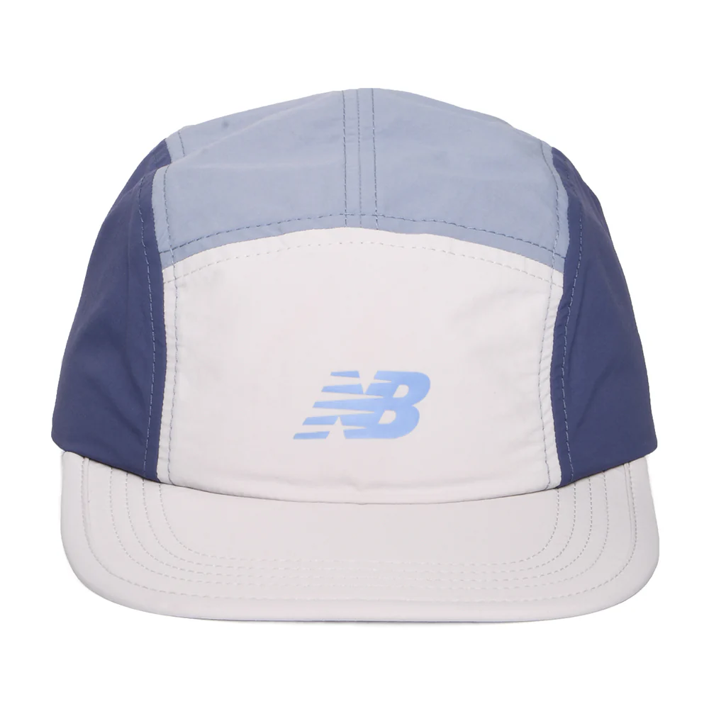 New Balance Everyday Recycled 5 Paneelen Cap - Blaugrau - Image 2