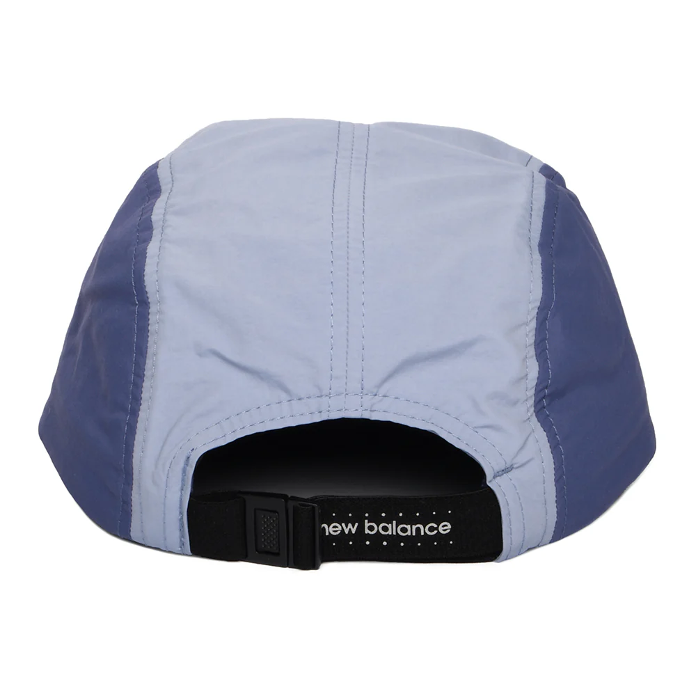 New Balance Everyday Recycled 5 Paneelen Cap - Blaugrau - Image 3