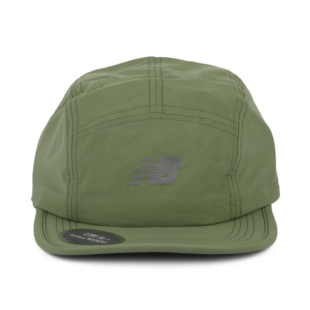 New Balance Everyday Recycled 5 Paneelen Cap - Dunkelolivgrün - Image 2
