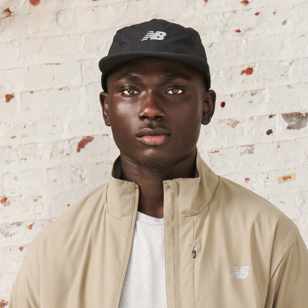 New Balance Everyday Recycled 5 Paneelen Cap - Schwarz - Image 4