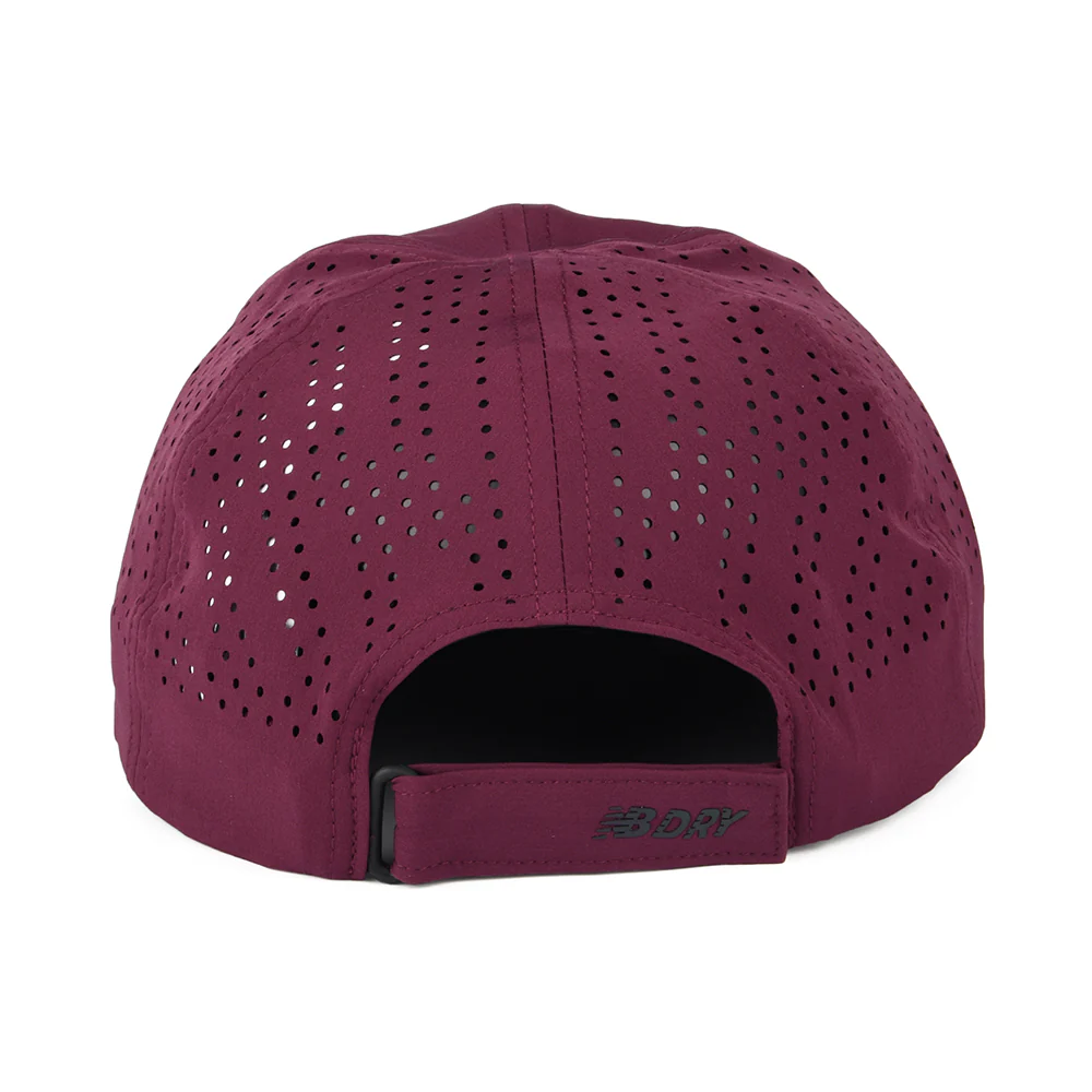 New Balance Laser Performance Running Baseball Cap - Burgunderrot - Image 3