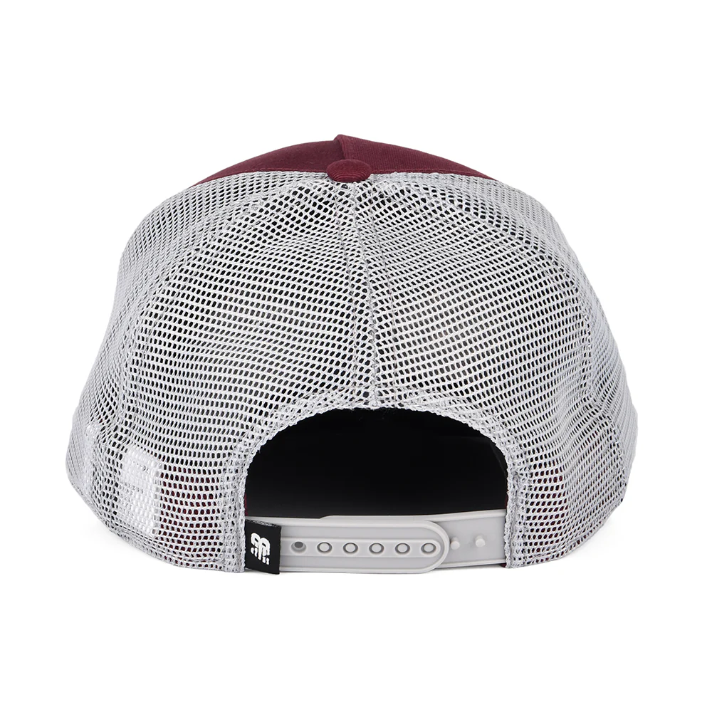 New Balance Sport Essentials Trucker Cap - Burgunderrot - Image 3