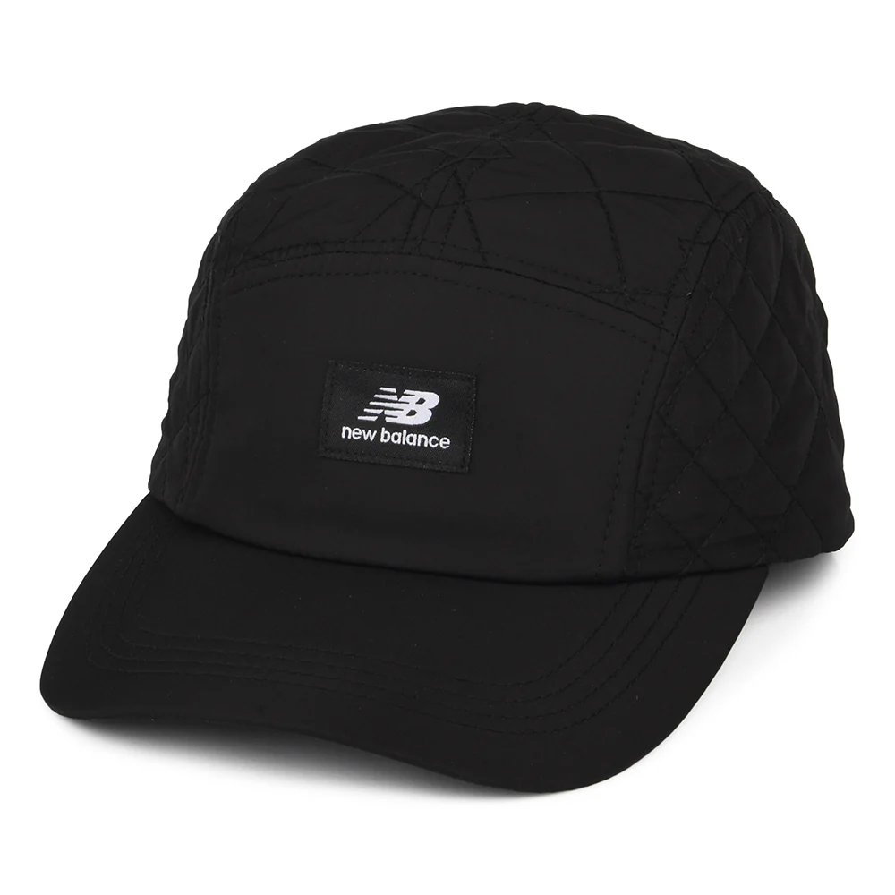 New Balance Lifestyle Gesteppte 5 Paneelen Cap - Schwarz