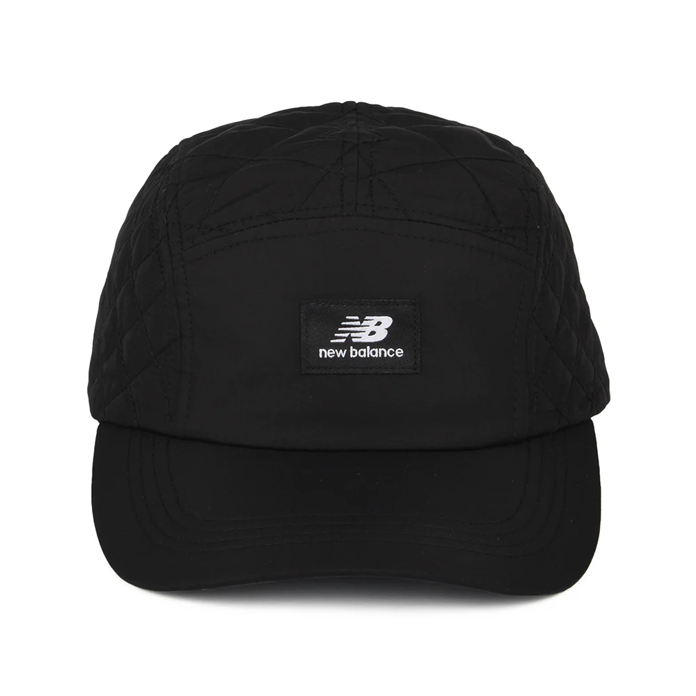 New Balance Lifestyle Gesteppte 5 Paneelen Cap - Schwarz - Image 2
