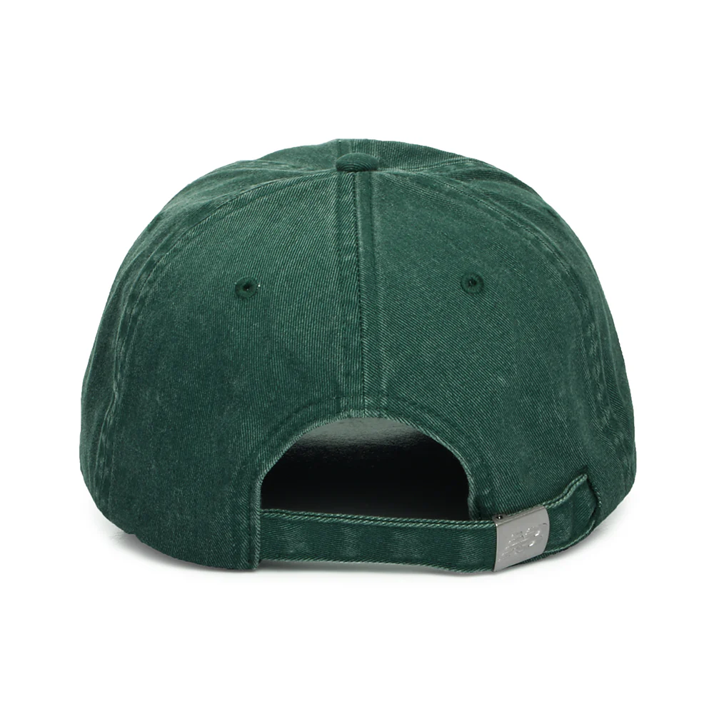 New Balance Linear Logo Baseball Cap - Verwaschenes Grün - Image 3