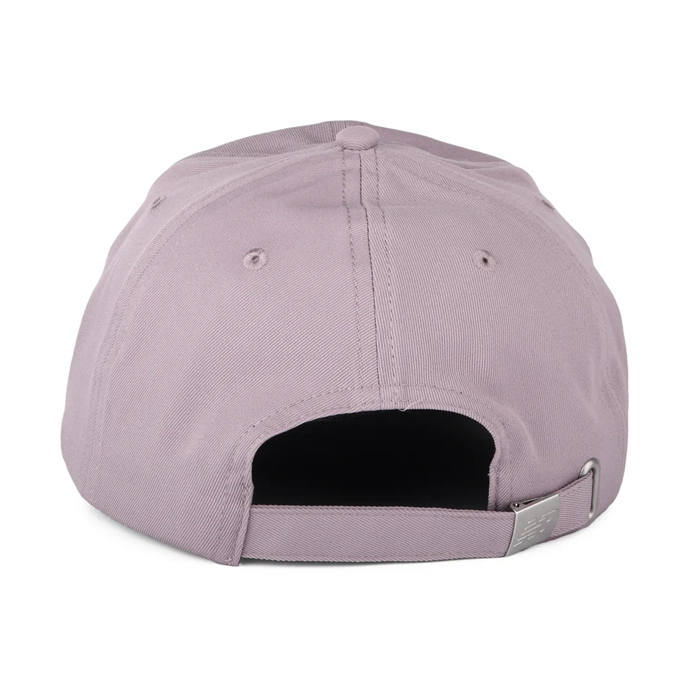 New Balance NB Linear Logo Baseball Cap - Verstaubtes Mauve - Image 3