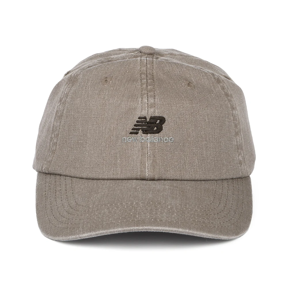 New Balance NB Seasonal Classic Baseball Cap aus gewaschener Baumwolle - Pilzfarbig - Image 2