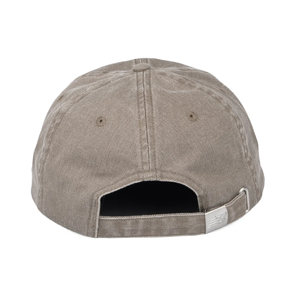New Balance NB Seasonal Classic Baseball Cap aus gewaschener Baumwolle - Pilzfarbig - Image 3