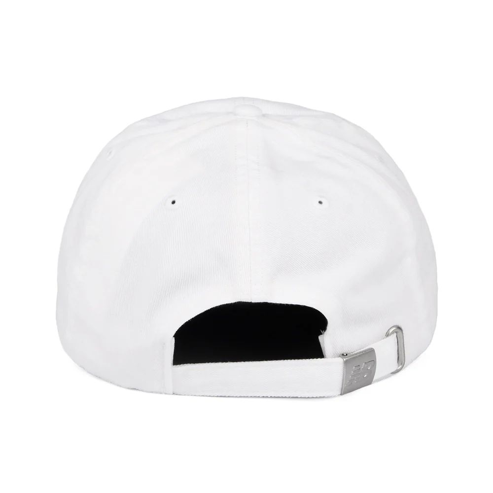 New Balance NB Seasonal Classic Baseball Cap aus gewaschener Baumwolle - Weiß - Image 3