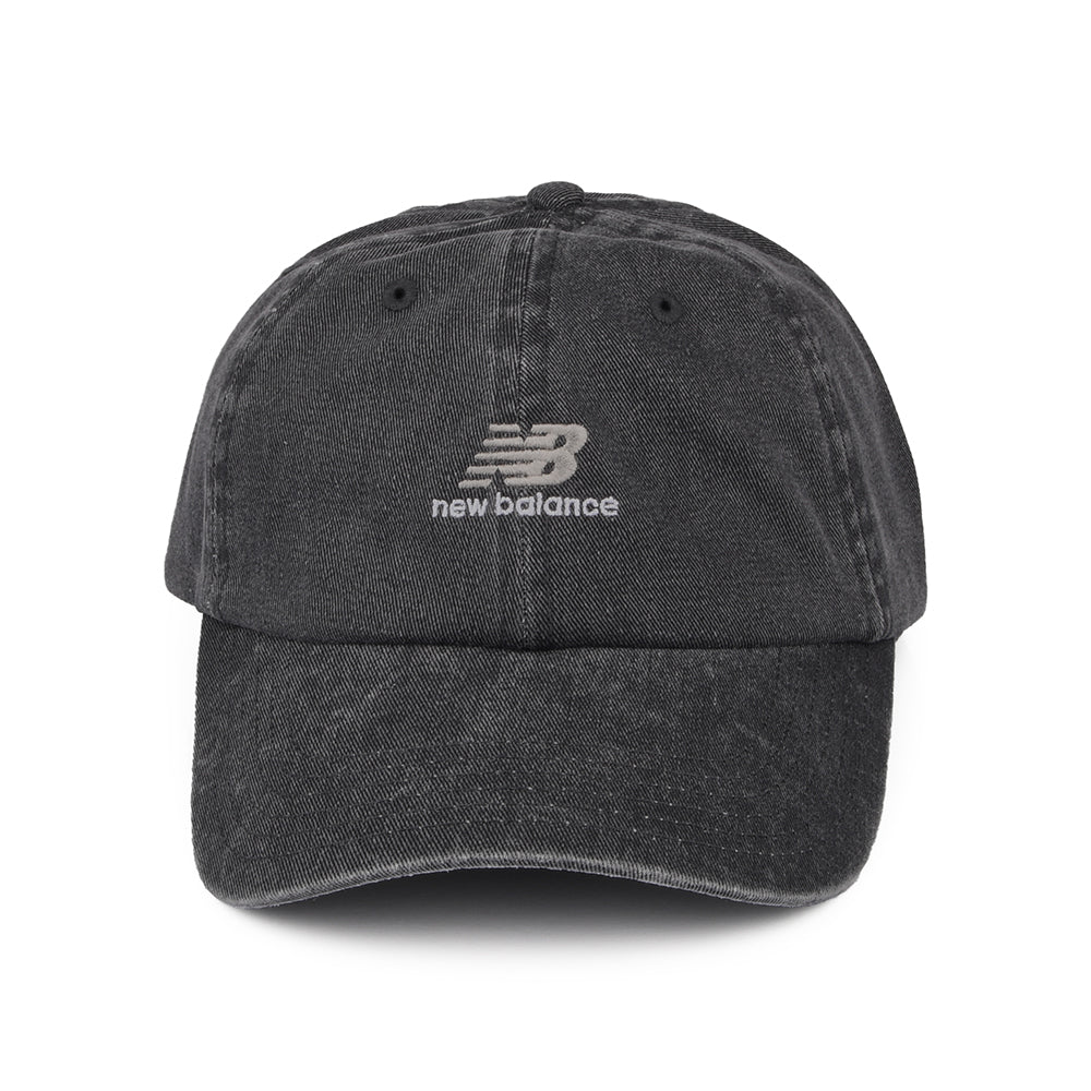 New Balance NB Seasonal Classic Baseball Cap aus gewaschener Baumwolle - Schwarz - Image 2