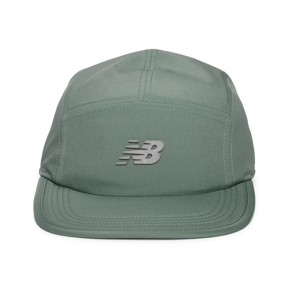 New Balance Performance V 2.0 5 Paneelen Cap - Dunkelolivgrün - Image 2