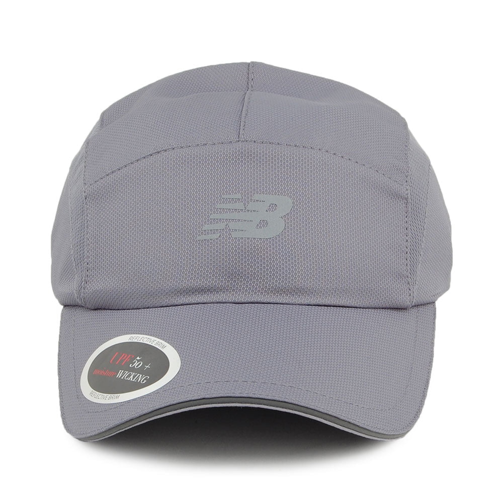 New Balance Performance V 3.0 5 Paneelen Cap - Grau-Grün - Image 2