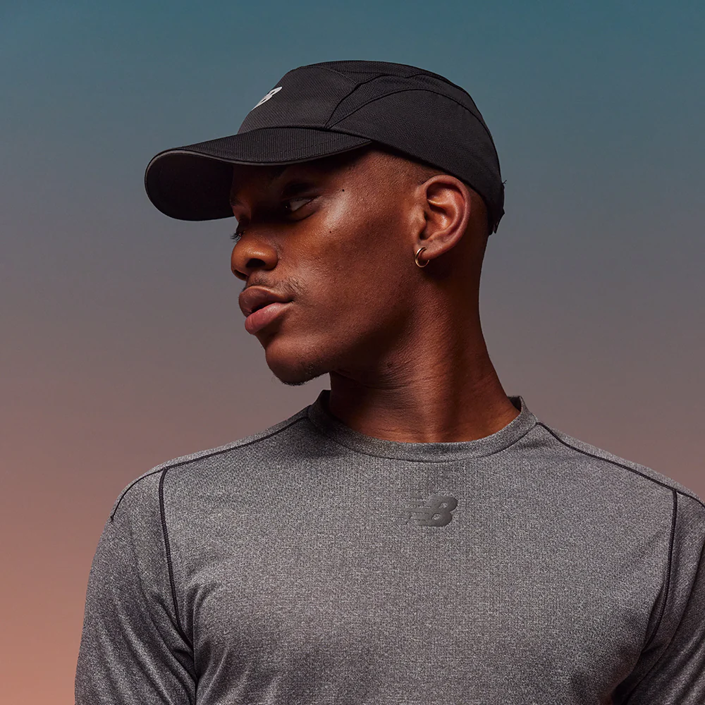 New Balance Performance V 3.0 5 Paneelen Cap - Schwarz - Image 5