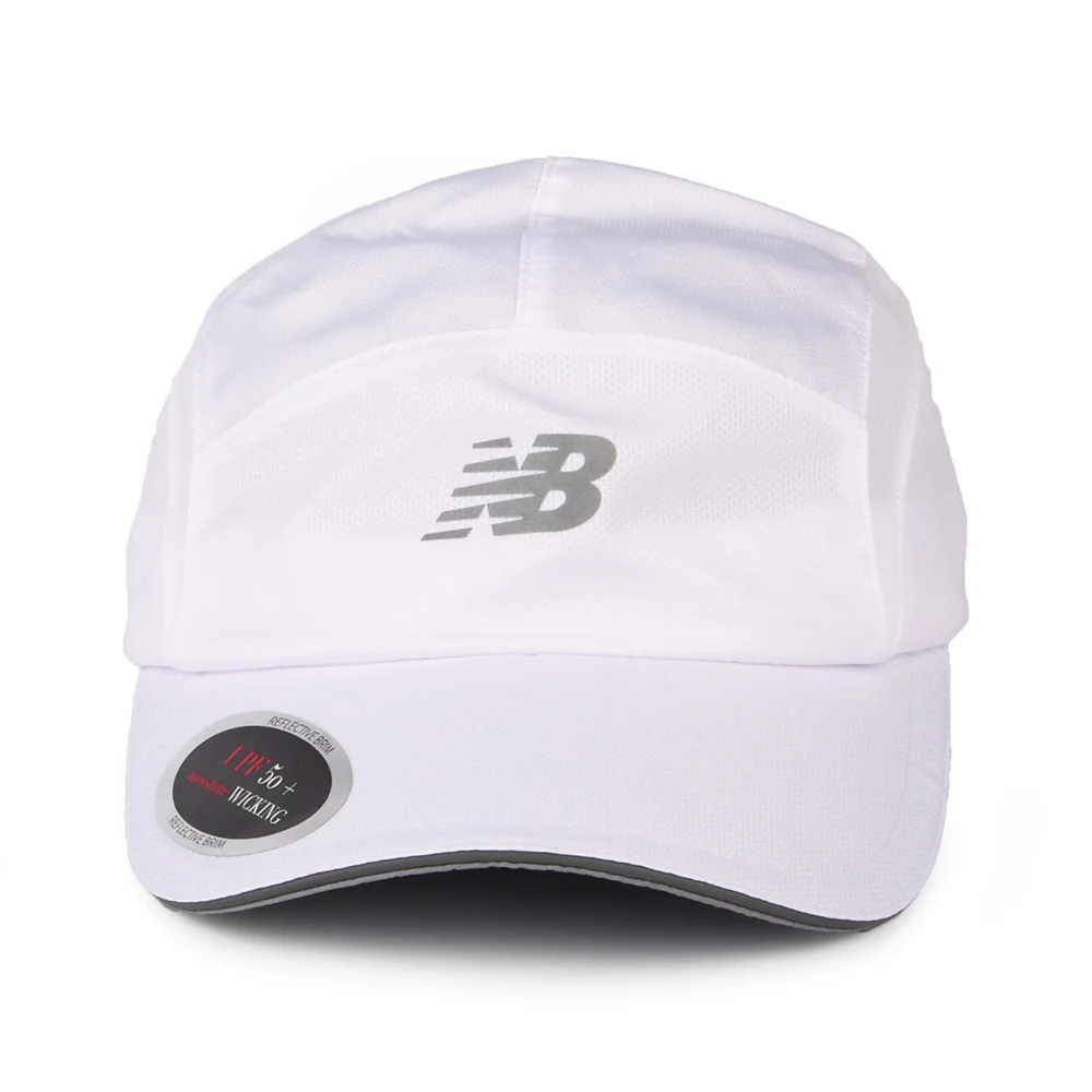 New Balance Performance V 3.0 5 Paneelen Cap - Weiß - Image 2