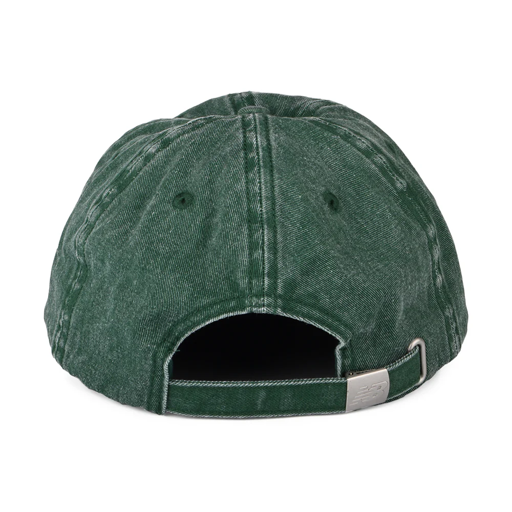 New Balance Seasonal Baseball Cap aus gewaschener Baumwolle - Grün - Image 3