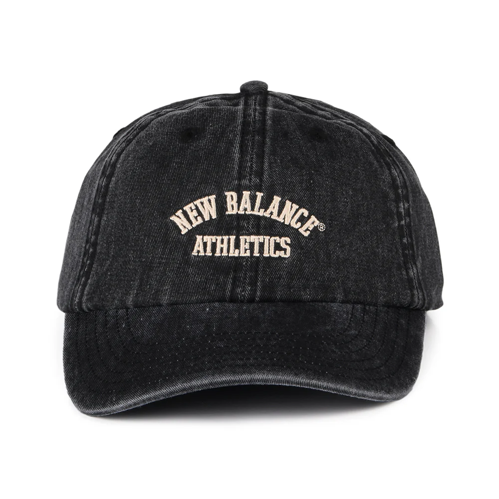 New Balance Seasonal Baseball Cap aus gewaschener Baumwolle - Schwarz - Image 2