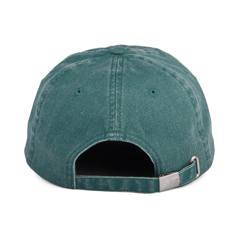 New Balance NB Seasonal Classic Baseball Cap aus gewaschener Baumwolle - Petrol - Image 3