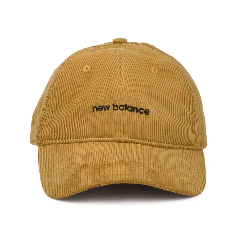 New Balance Verwaschener Kord Baseball Cap - Kamel - Image 2