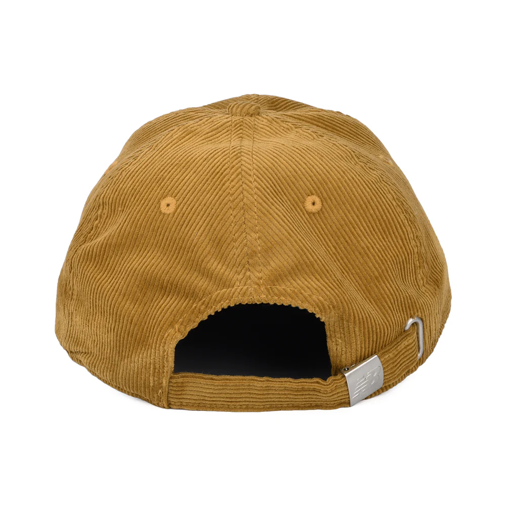 New Balance Verwaschener Kord Baseball Cap - Kamel - Image 3