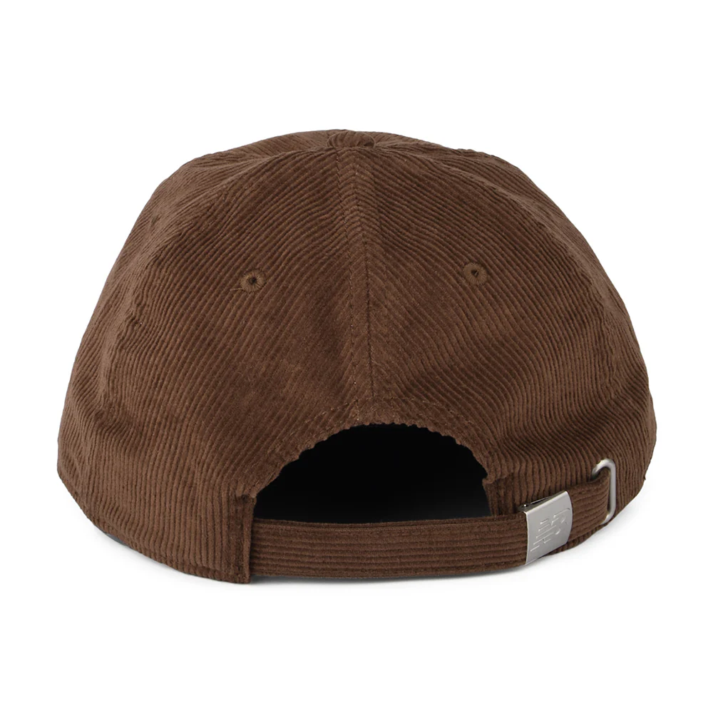 New Balance Verwaschener Kord Baseball Cap - Eiche - Image 3