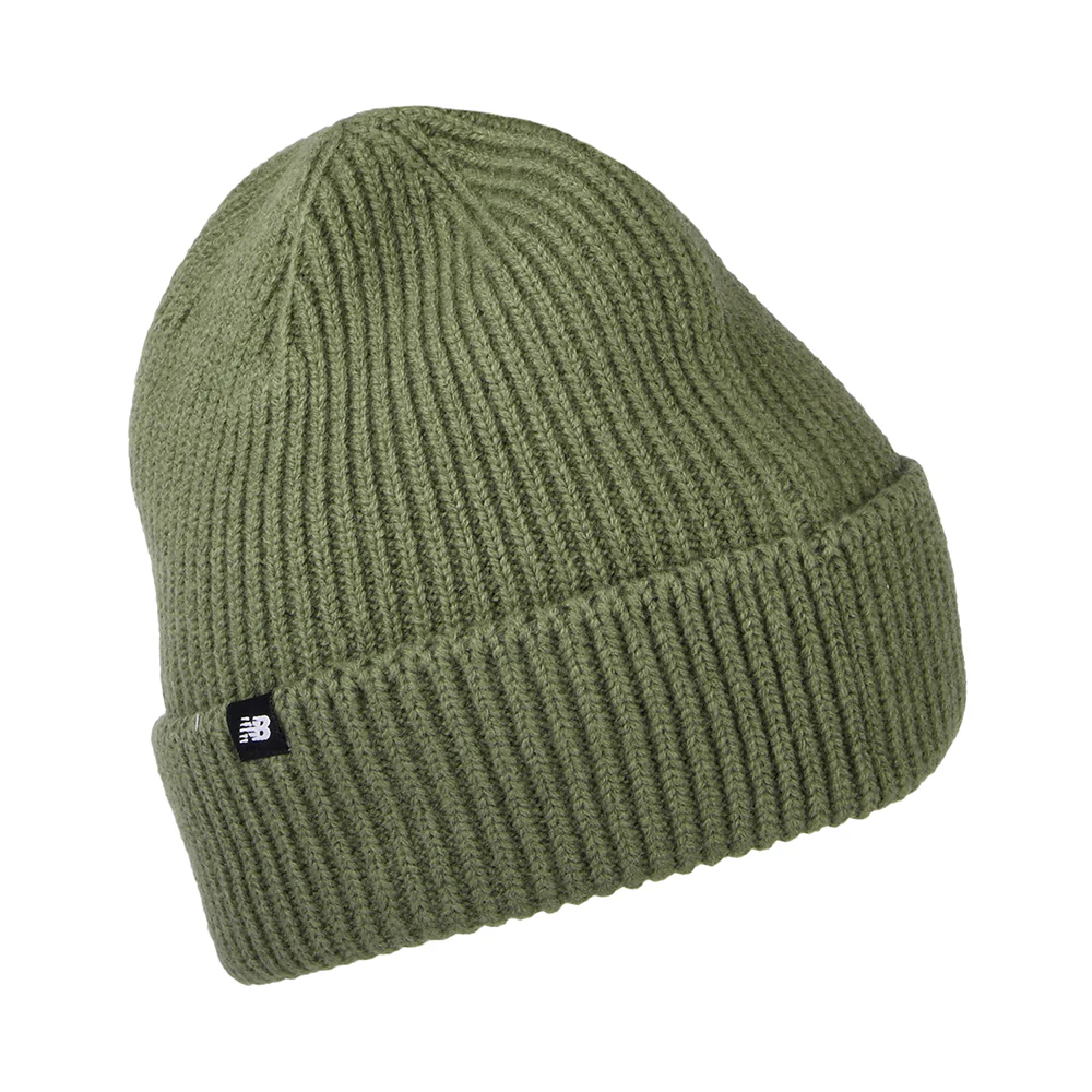 New Balance Watchman Block N Fisherman Beanie Mütze - Dunkelolivgrün - Image 2